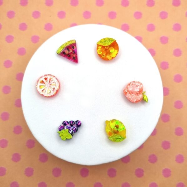 Tutti Frutti Stud Earrings