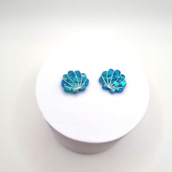 Mermaid Shell Stud Earrings