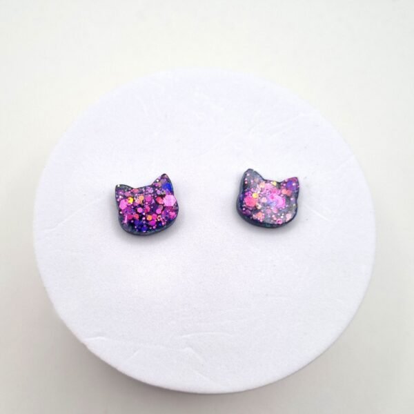 Cat Stud Earrings