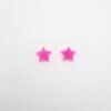 Neon Star Stud Earrings - Image 3