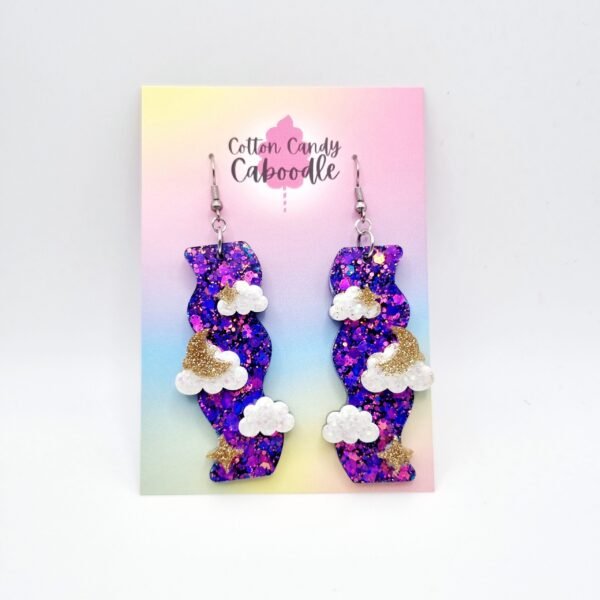 Dreamy Celestial Waterfall Earrings - Image 6