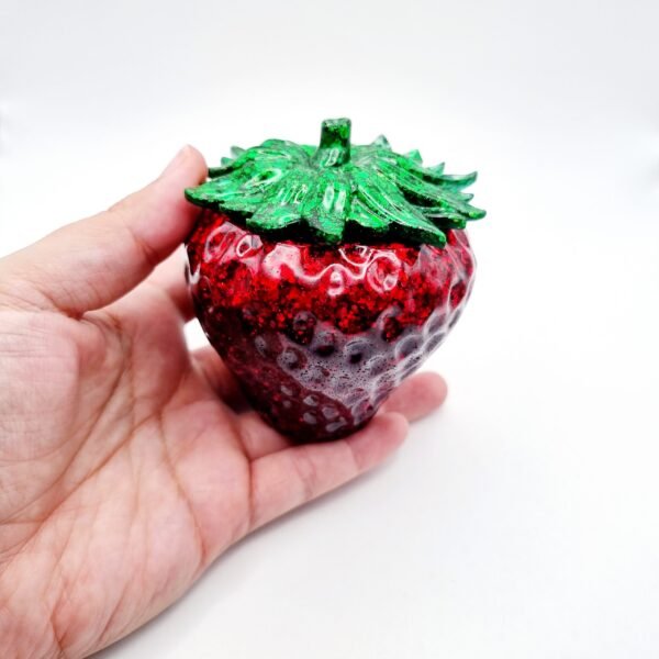 Sparkly Strawberry Trinket Box