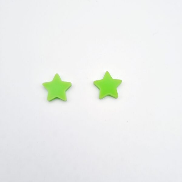 Vibrant Star Stud Earrings - Image 5