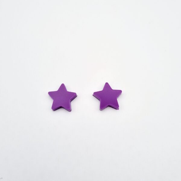 Vibrant Star Stud Earrings