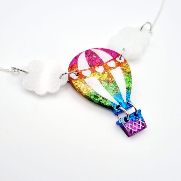 Hot Air Balloon Statement Necklace